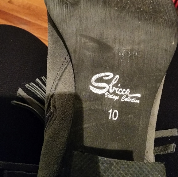 Sbicca Vintage Collection Leather Booties size 10 - Picture 4 of 6